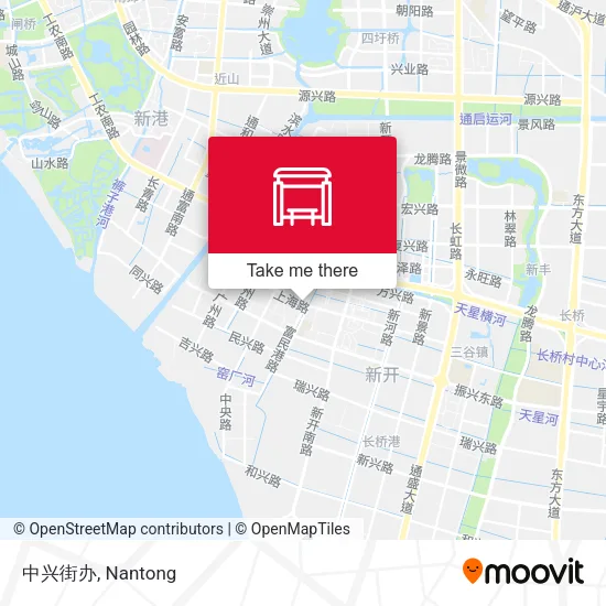 中兴街办 map
