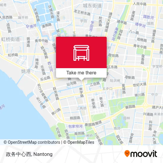 政务中心西 map