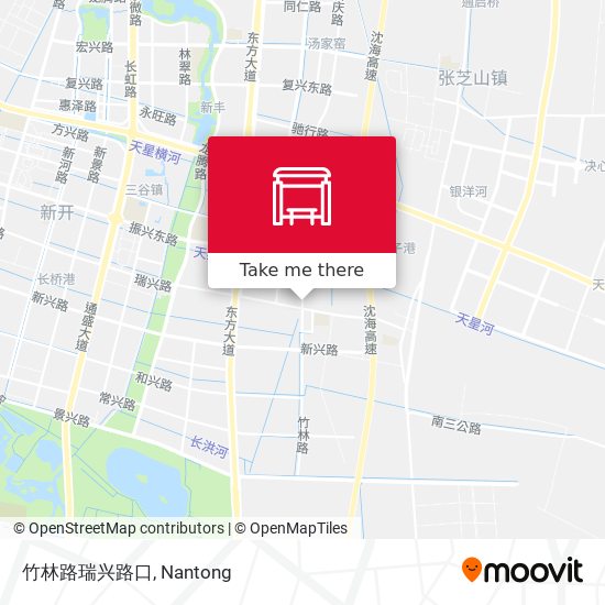 竹林路瑞兴路口 map