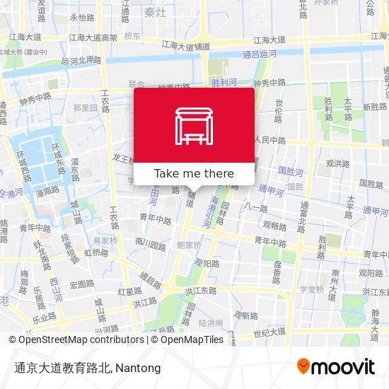 通京大道教育路北 map