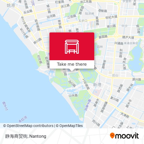 静海商贸街 map