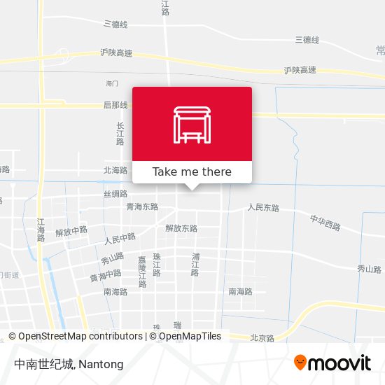 中南世纪城 map