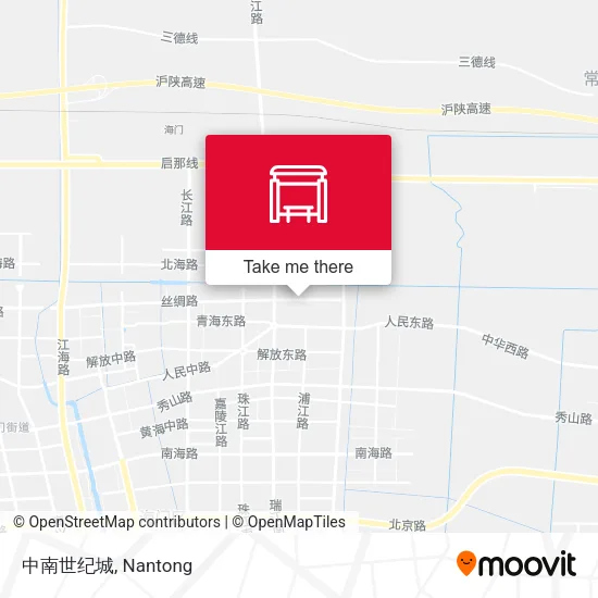 中南世纪城 map
