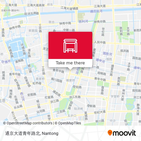 通京大道青年路北 map