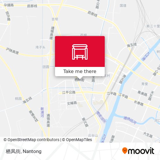 栖凤街 map