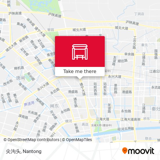 尖沟头 map