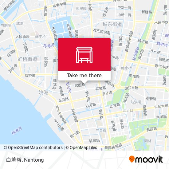 白塘桥 map