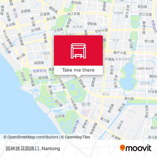 园林路花园路口 map