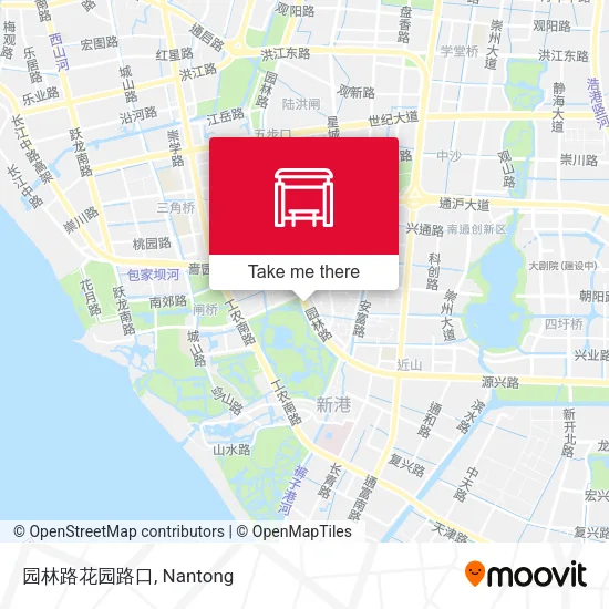 园林路花园路口 map