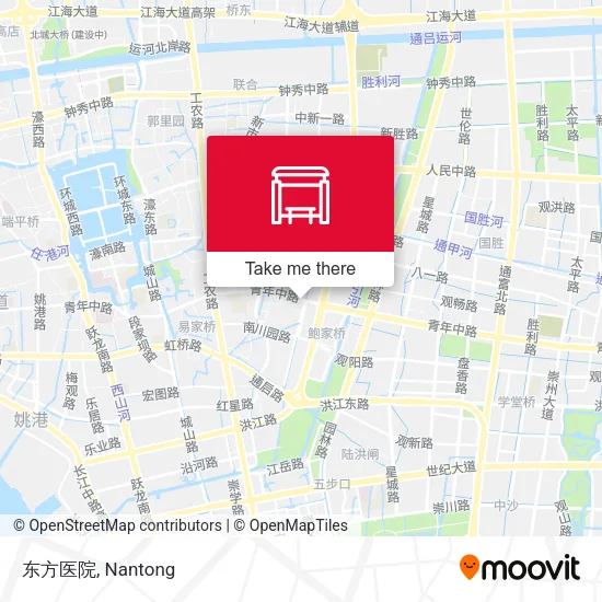东方医院 map