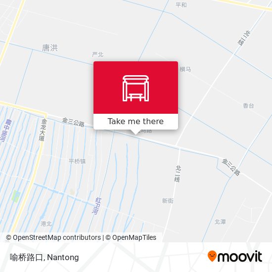 喻桥路口 map