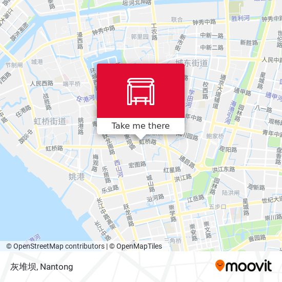 灰堆坝 map