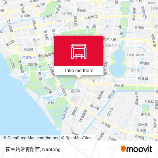 园林路常青路西 map