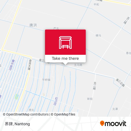 界牌 map