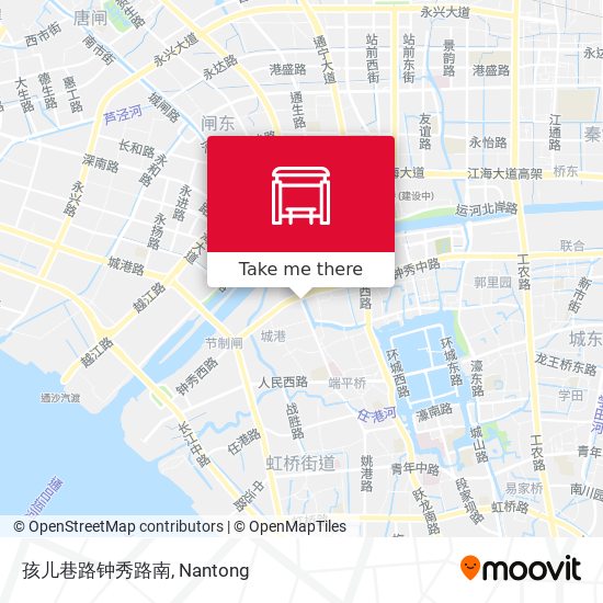 孩儿巷路钟秀路南 map