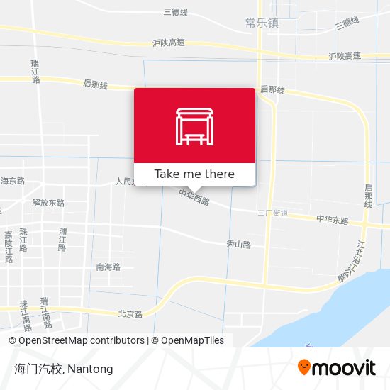 海门汽校 map
