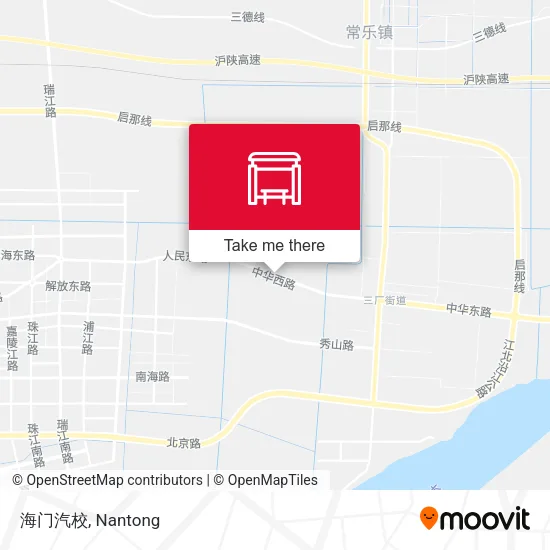 海门汽校 map