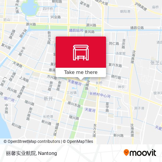 丽馨实业航院 map