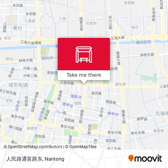 人民路通富路东 map