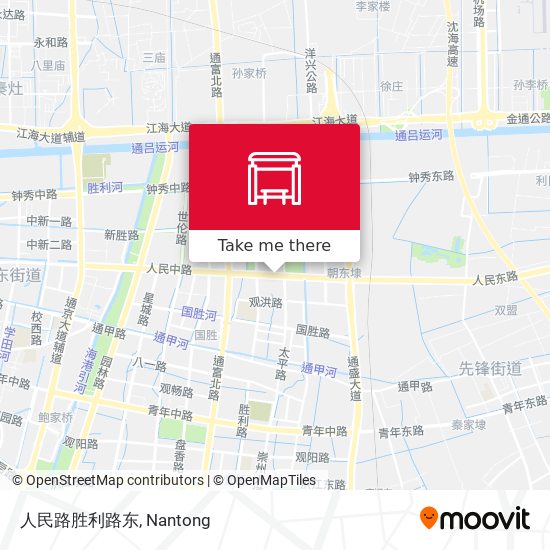 人民路胜利路东 map