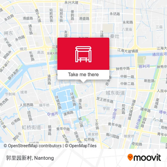 郭里园新村 map