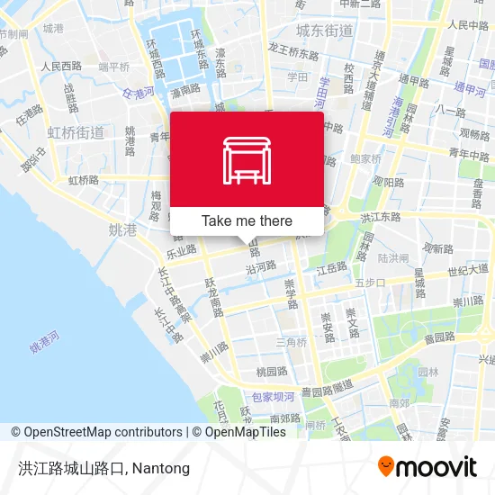洪江路城山路口 map