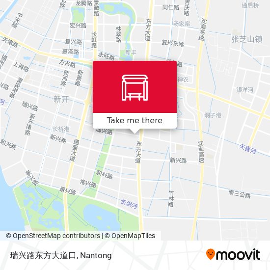 瑞兴路东方大道口 map