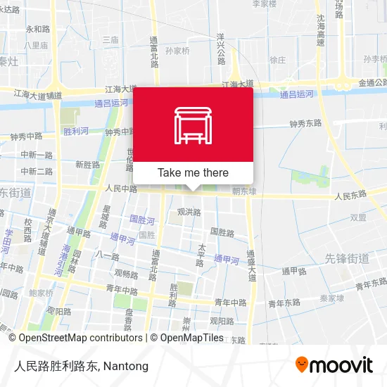 人民路胜利路东 map