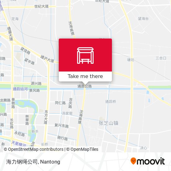 海力钢绳公司 map