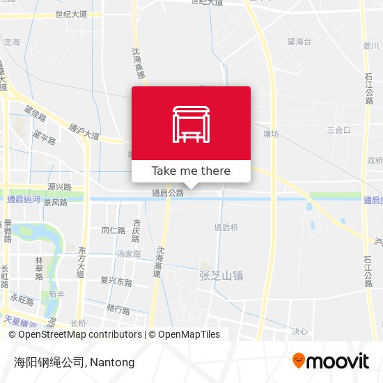 海阳钢绳公司 map