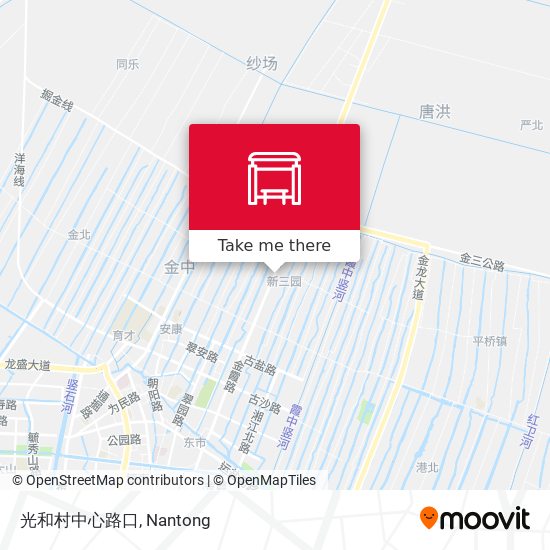 光和村中心路口 map
