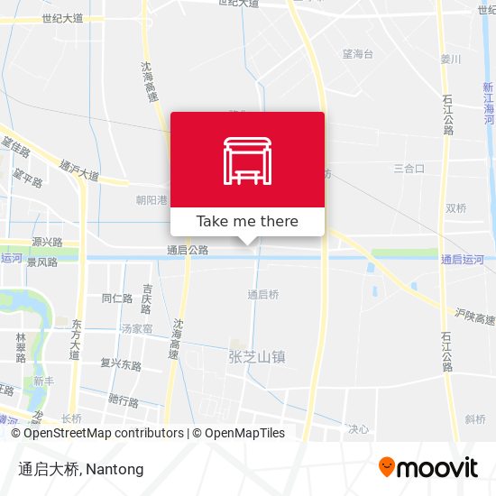 通启大桥 map