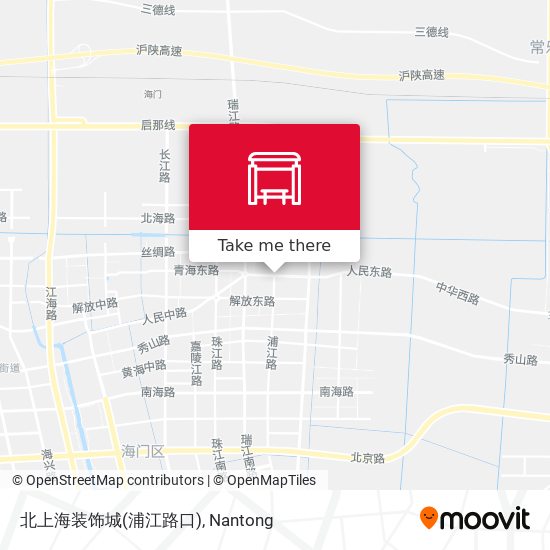 北上海装饰城(浦江路口) map