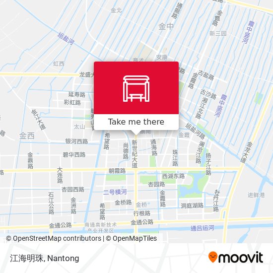 江海明珠 map