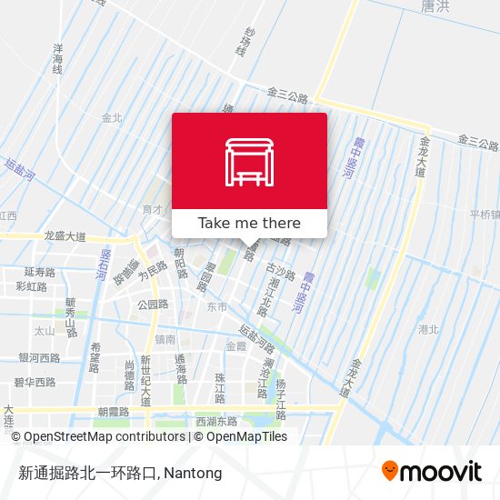 新通掘路北一环路口 map