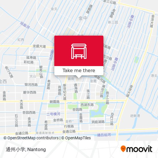 通州小学 map