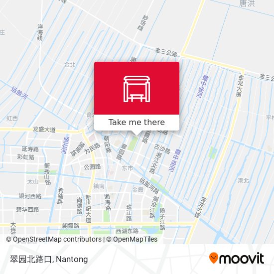 翠园北路口 map