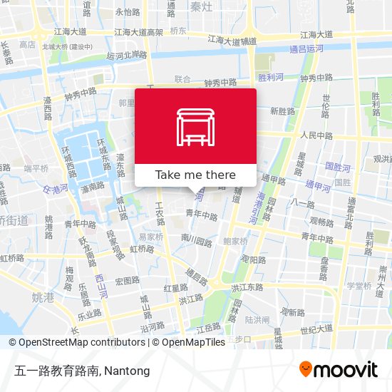 五一路教育路南 map