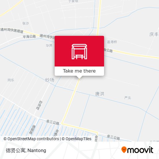 德贤公寓 map
