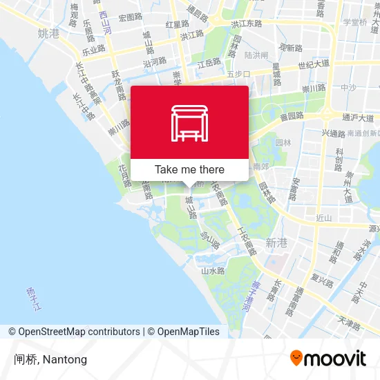 闸桥 map