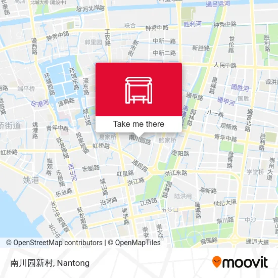南川园新村 map