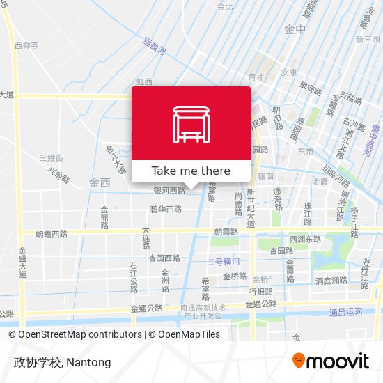政协学校 map