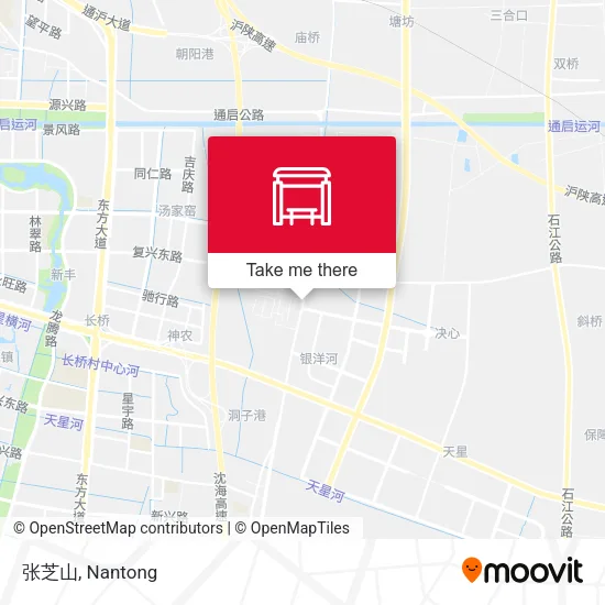 张芝山 map