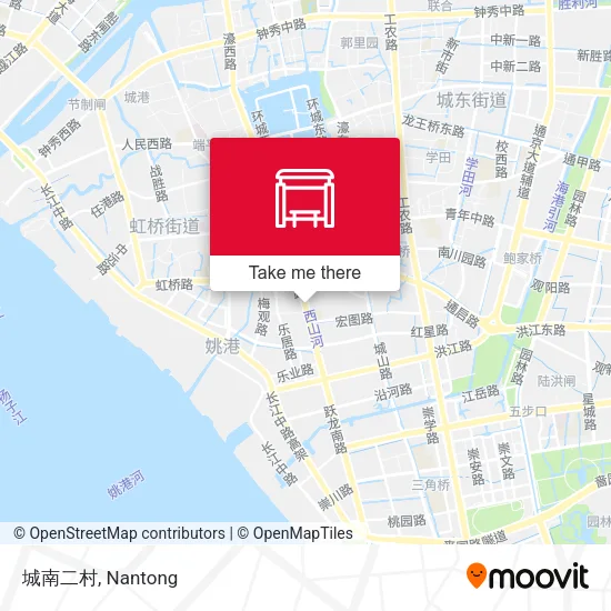 城南二村 map