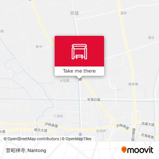 普昭禅寺 map