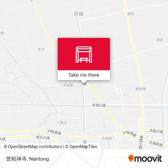 普昭禅寺 map