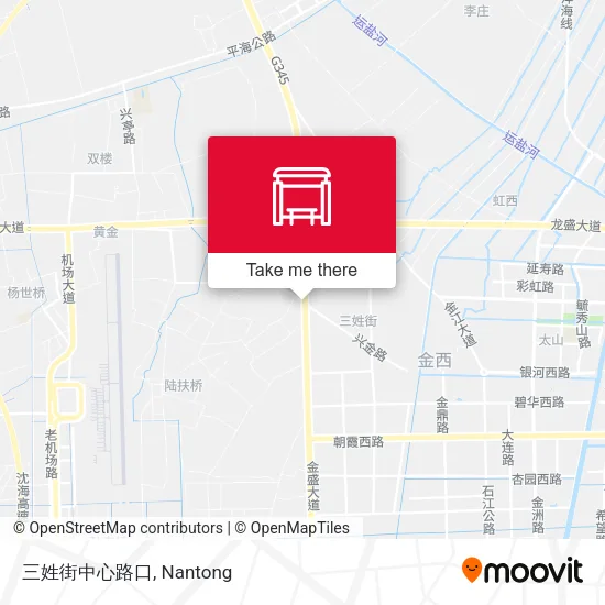 三姓街中心路口 map