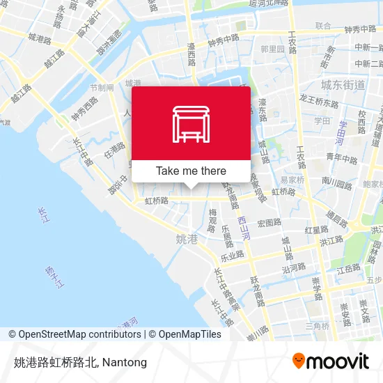 姚港路虹桥路北 map