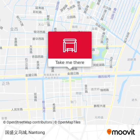 国盛义乌城 map
