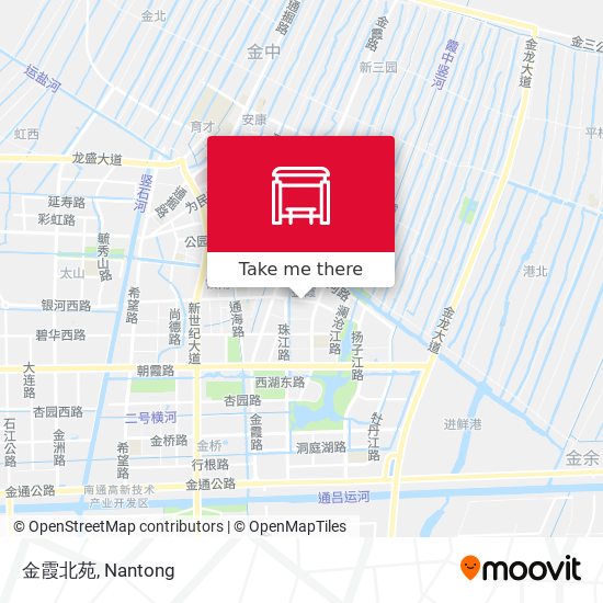 金霞北苑 map